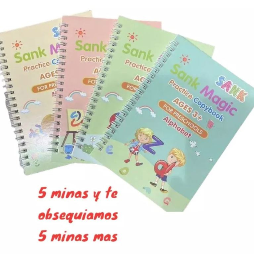 Libro de Caligrafía 3D Mágico