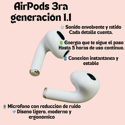 AirPods 3ra generación
