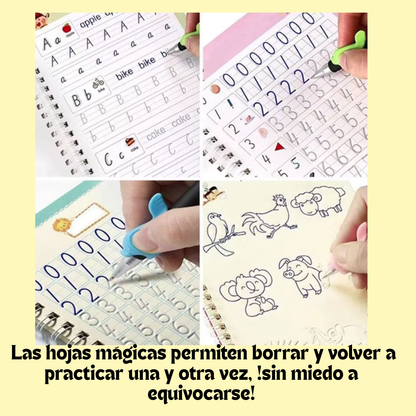 Libro de Caligrafía 3D Mágico