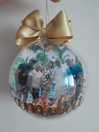 Esferas personalizadas con foto X 3